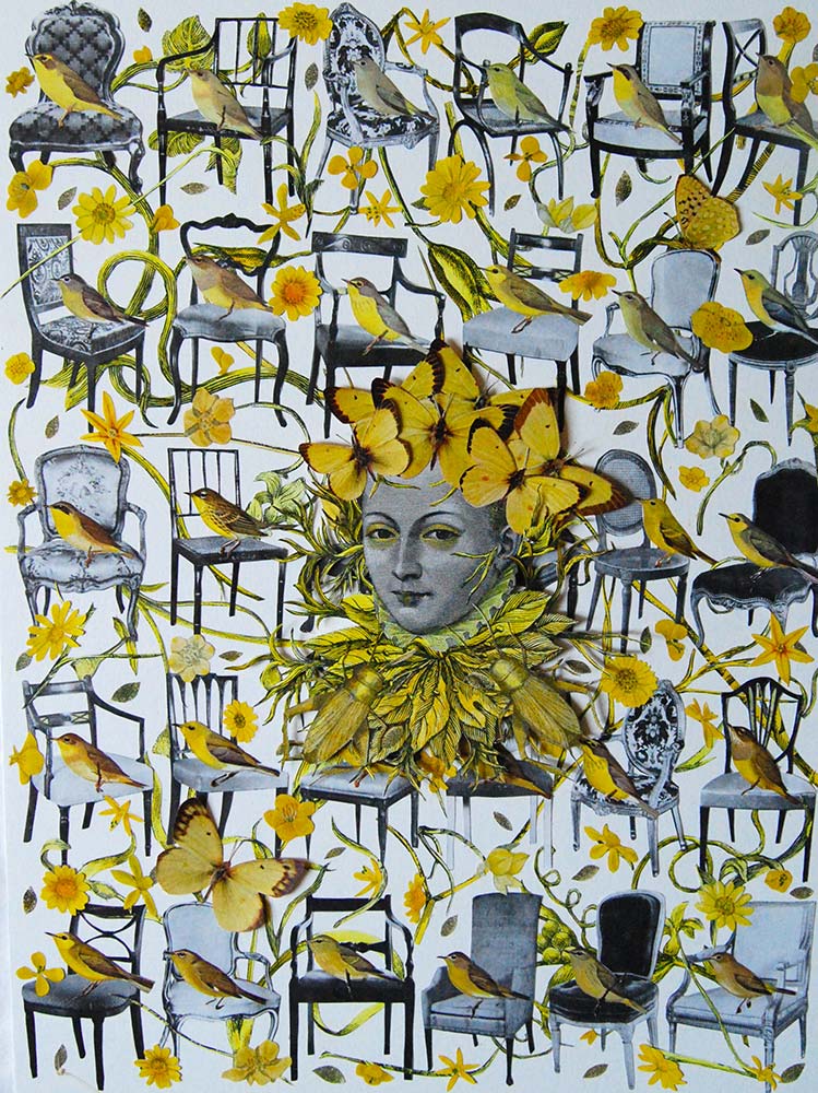 Yellow & Bird by Katie McCann